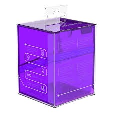 Ultimate Guard Boulder 100+ Clear - Amethyst Deck Case